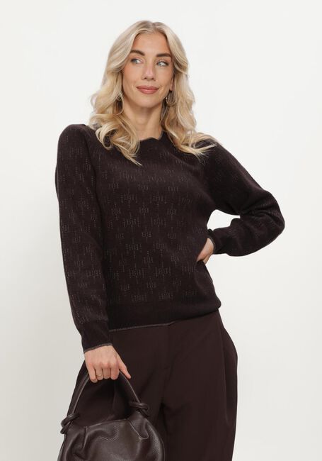 Braune BRUUNS BAZAAR Pullover & Cardigans CHALINABBELESA KNIT - large