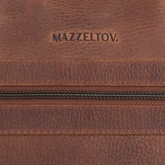 Braune MAZZELTOV Laptoptasche 18296 - large