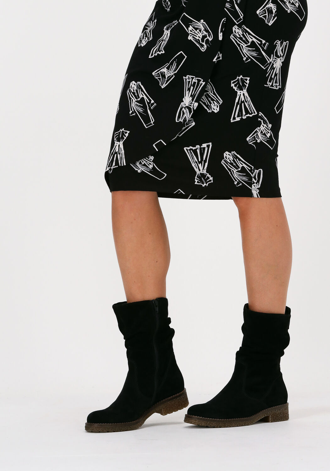 Schwarze GABOR Stiefeletten 703.1 - large