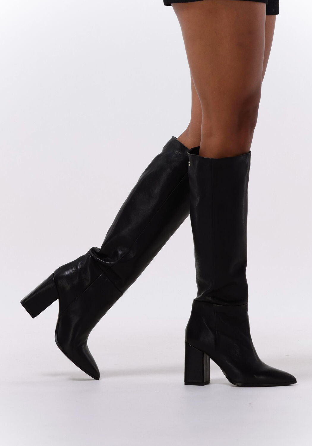 Schwarze NOTRE-V Hohe Stiefel 26990 - large