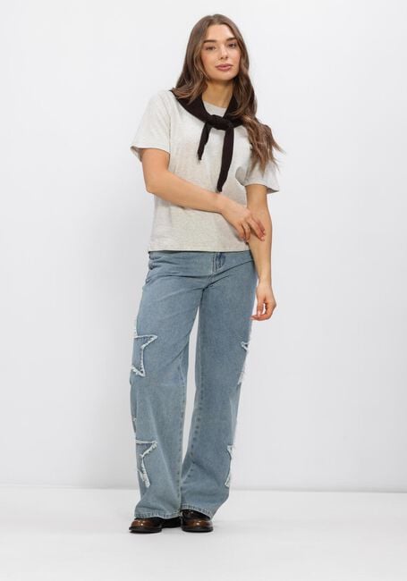 Hellgrau OBJECT T-shirt OBJASHA S/S RE T-SHIRT - large