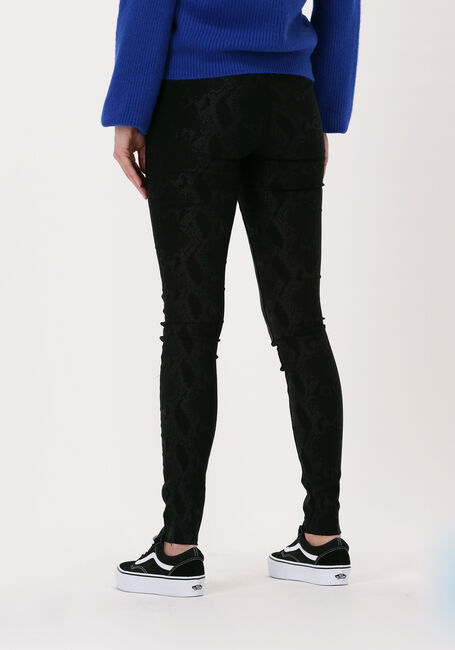 Schwarze OBJECT Legging BELLE MW COATED LEGGING - large