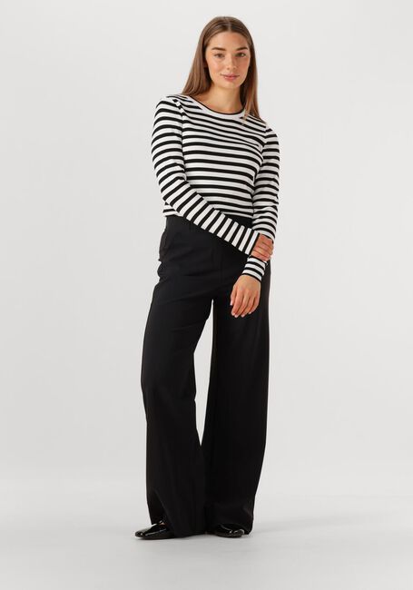 Schwarze STUDIO ANNELOES Weite Hose LEXIE BONDED TROUSERS - large