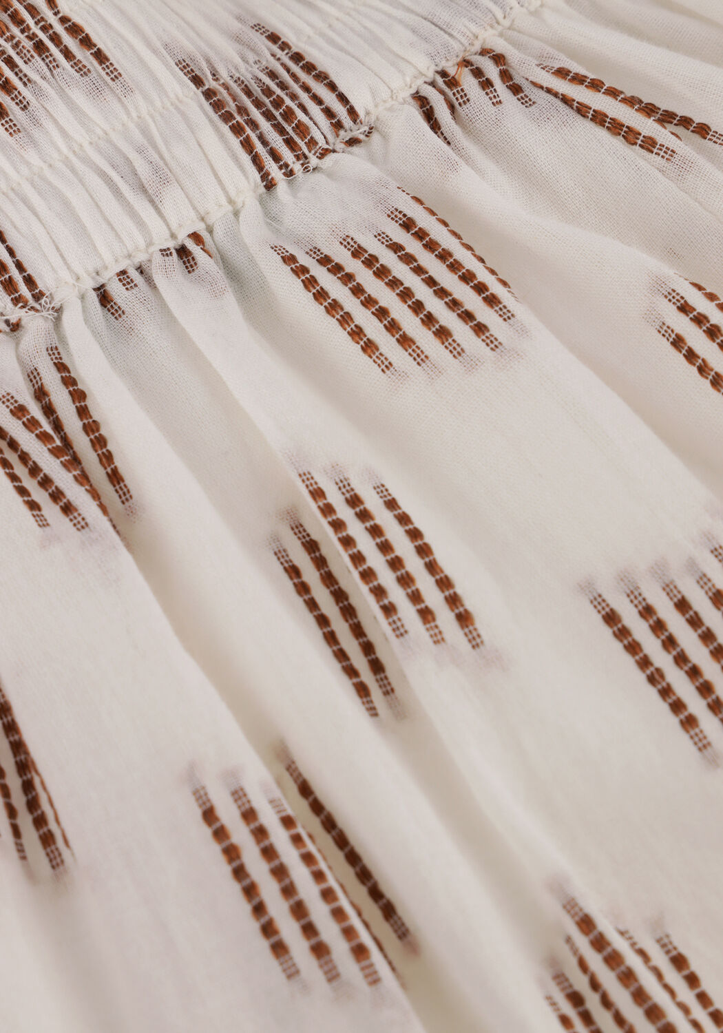 Ecru BY-BAR Maxirock RUBY OASE SKIRT - large