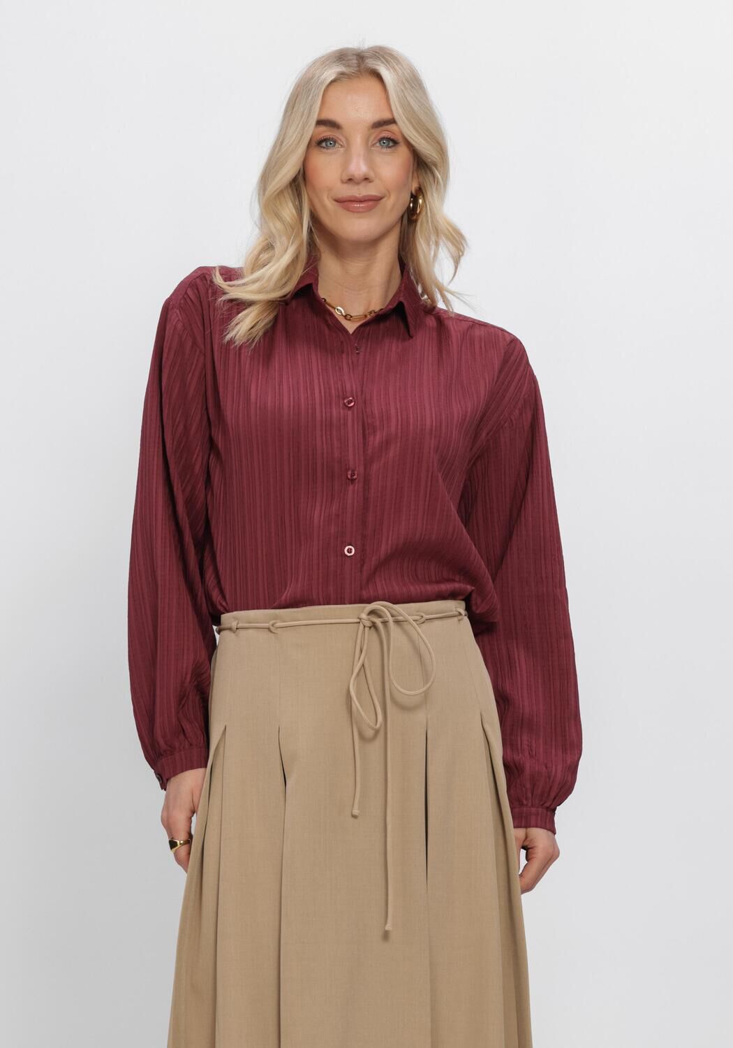 Rote YDENCE Blusen BLOUSE QUINCY - large