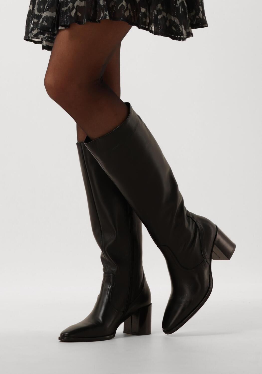 Schwarze BLASZ Hohe Stiefel 106 - large