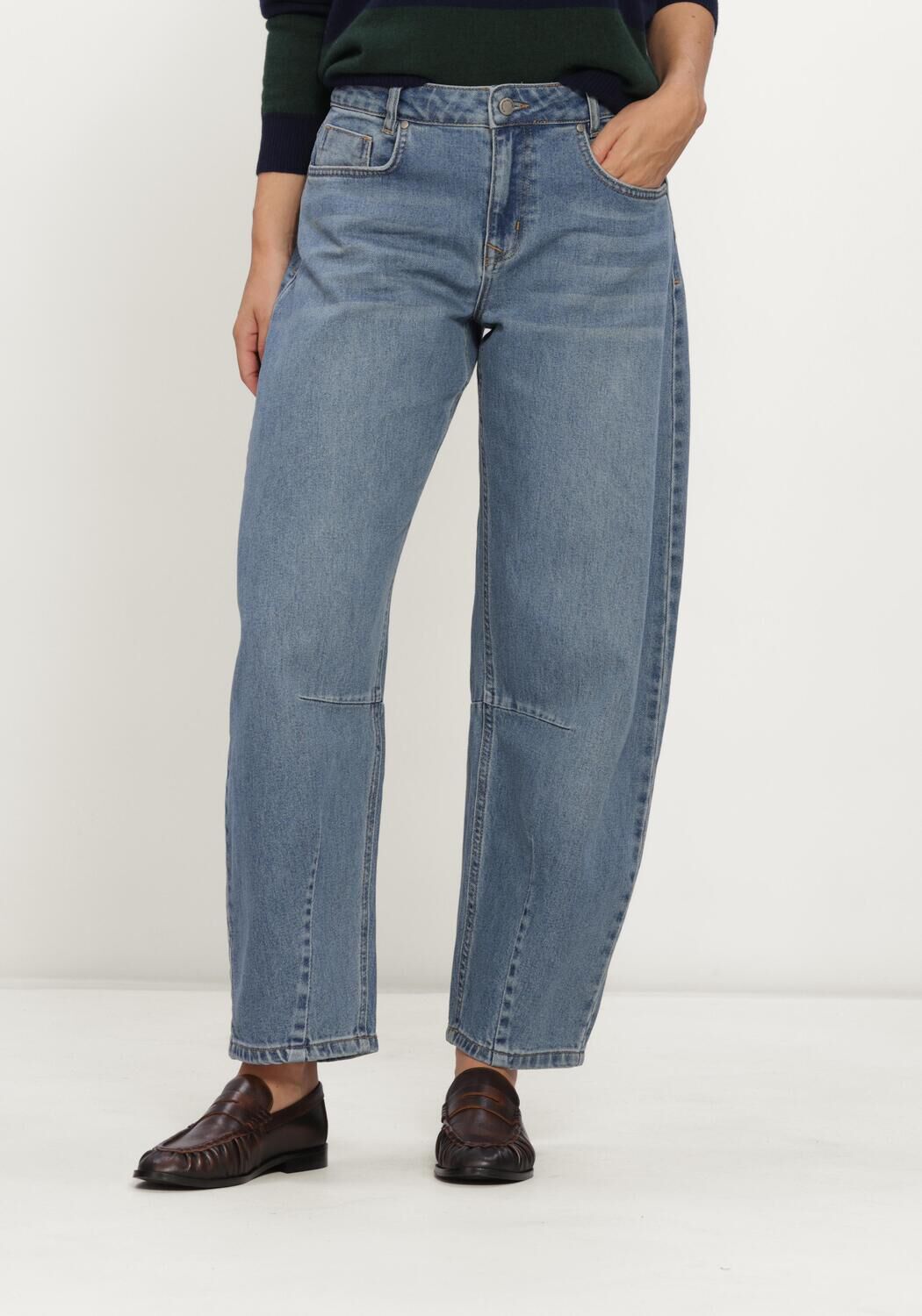 Hellblau MY ESSENTIAL WARDROBE Wide jeans JEANS BARREL MWHOTTIE139 LIMITED - large