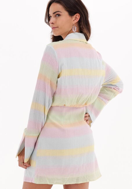 Mehrfarbige/Bunte NA-KD Minikleid TWISTED FRONT SHORT DRESS - large