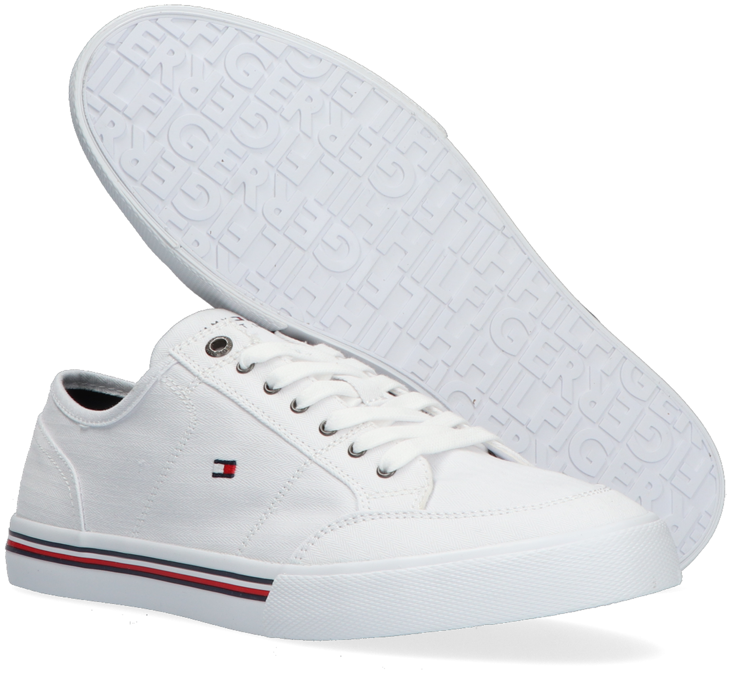 Weiße sneaker tommy hilfiger Outlet