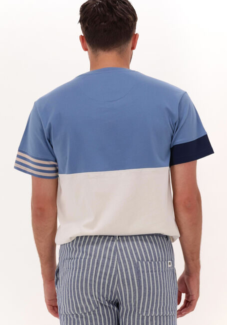 Blaue ANERKJENDT T-shirt AKKIKKI CB STRIPE TEE - large