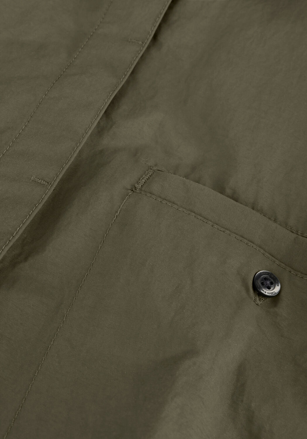 Olive CALVIN KLEIN Minikleid SOFT TOUCH SHIRT DRESS - large