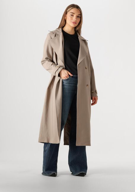 Braune NOTRE-V Trenchcoats NV-FAE LONG COAT - large