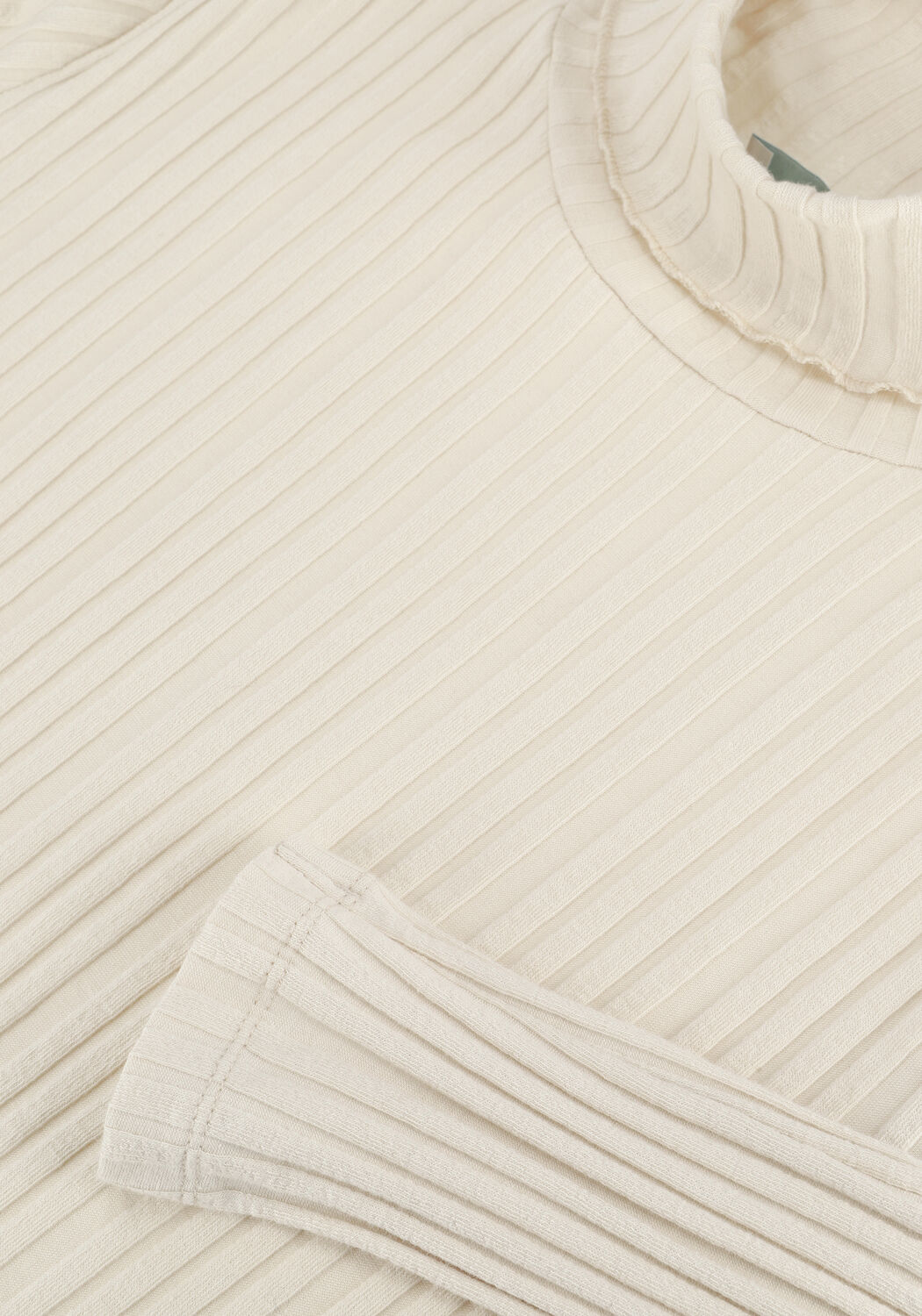 Ecru BY-BAR Pullover BASIC ROLLNECK RIB - large