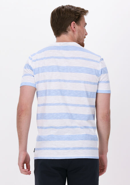 Blau/weiß gestreift GENTI T-shirt J5029-1222 - large