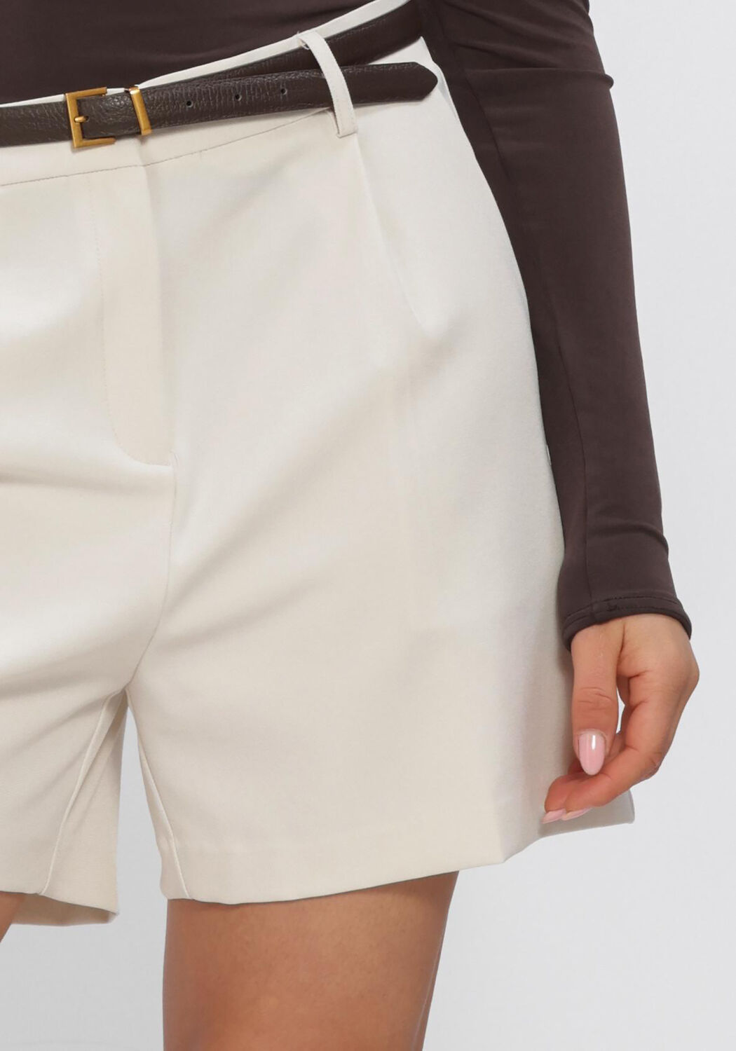 Ecru OMODA ATELIER Kurze Hose OM-DUNE X BO - large