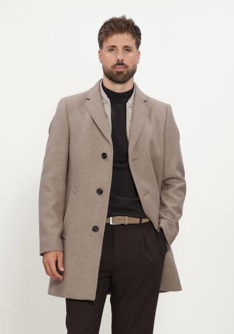 Taupe STEFANO LAURAN M&auml;ntel SL-CASPER - large