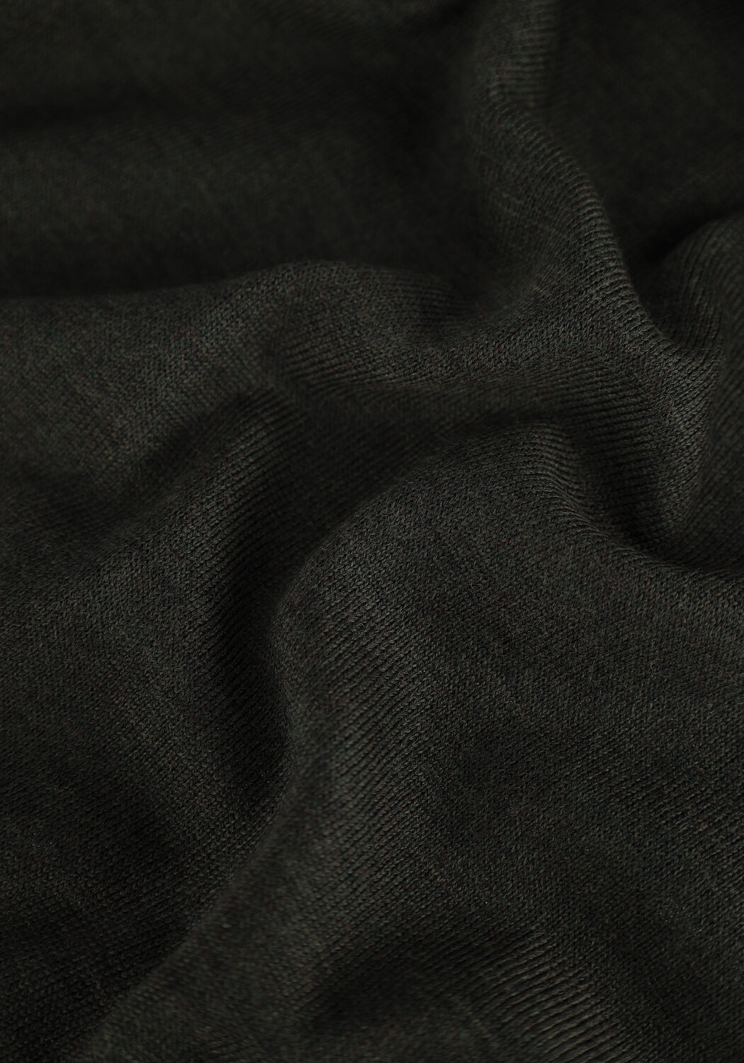 Gr&uuml;ne SELECTED MEN Pullover SLHTOWN MERINO COOLMAX KNIT CREW - large