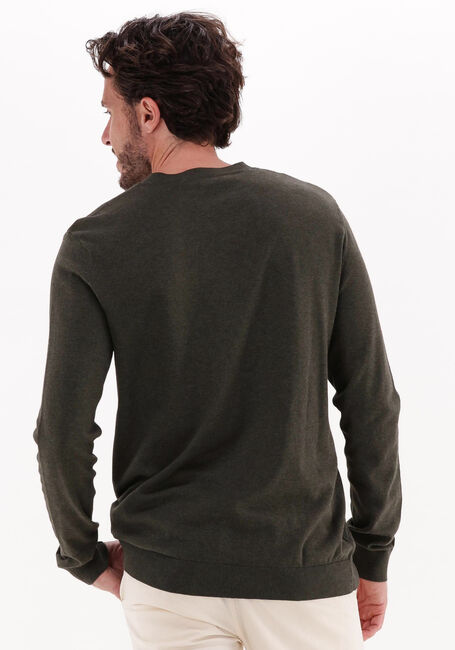 Grüne SELECTED HOMME Pullover SLHBERG CREW NECK NOOS - large