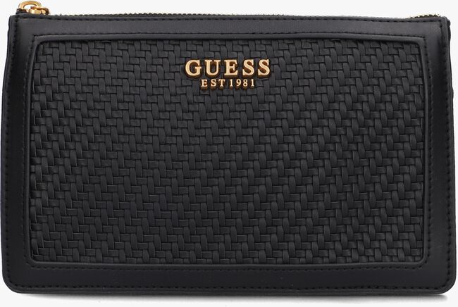 Schwarze GUESS Umhängetasche ABEY MULTI COMPARTMENT XBODY - large