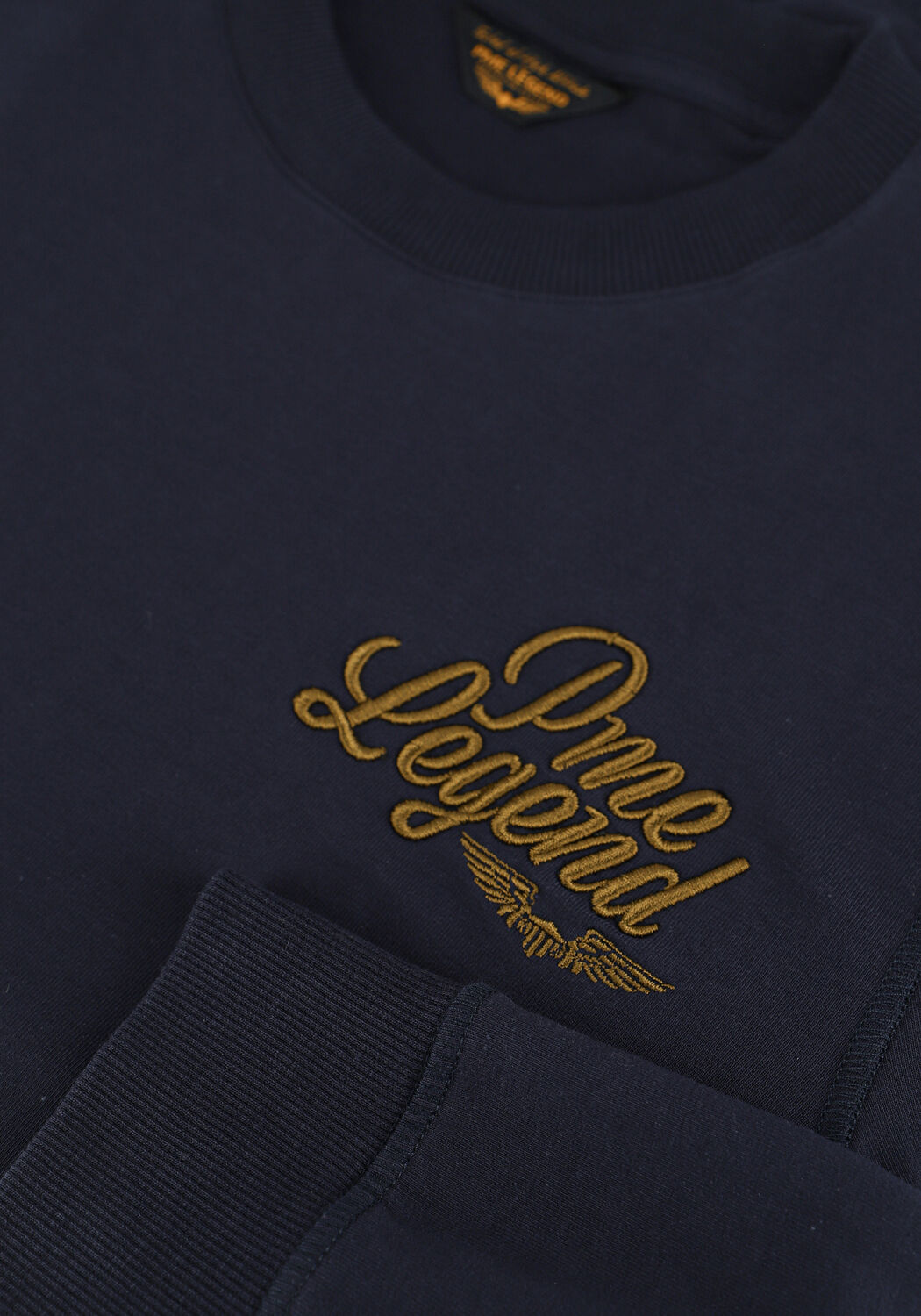 Blaue PME LEGEND Sweatshirt LONG SLEEVE R-NECK FINE TERRY - large