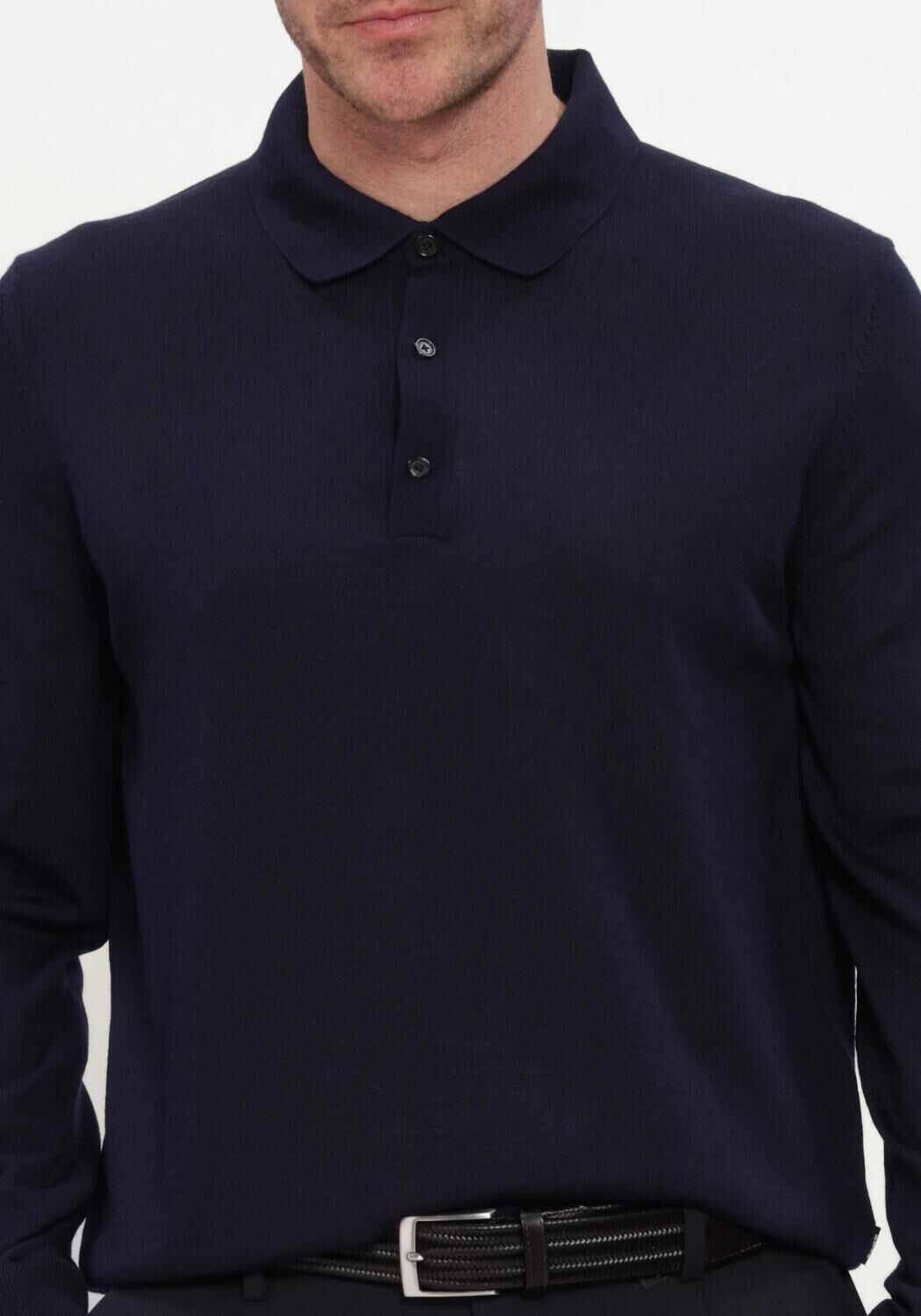 Dunkelblau BOSS BLACK Pullover H-LANCIONE - large