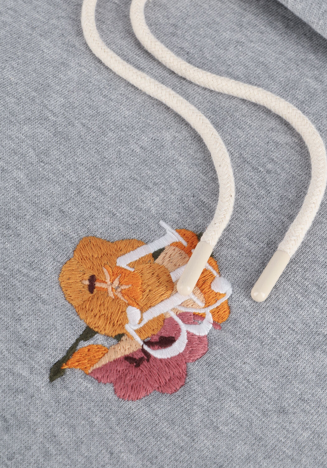 Graue WOODBIRD Sweatshirt HACE FLOW HOODIE - large