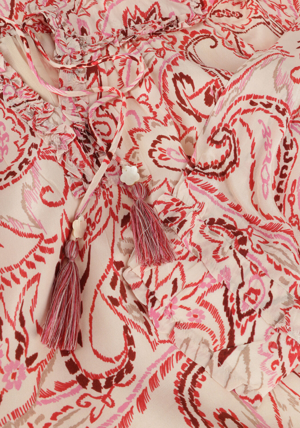 Braune MOLIIN Midikleid ROSALIE - large