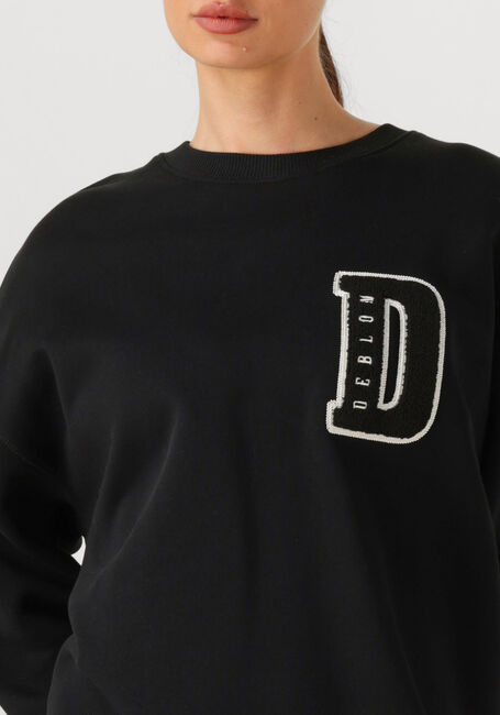 Schwarze DEBLON SPORTS Sweatshirt LUCIE SWEATER - large