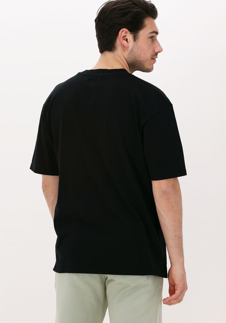 Schwarze EDWIN T-shirt KATAKANA EMBROIDERY TS - large