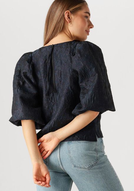 Dunkelblau BY-BAR Blusen ZASU JAQUARD BLOUSE - large