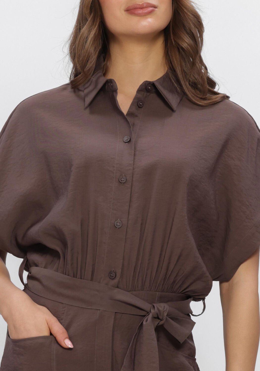 Braune MINUS Kurze Hose MSJULIA PLAYSUIT - large