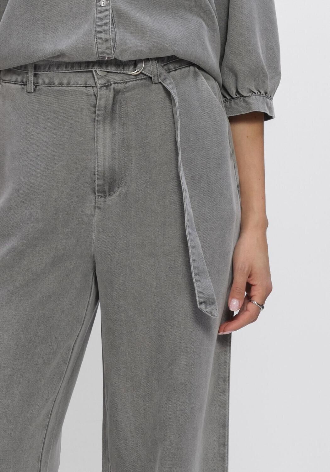 Graue FREEBIRD Hosen DNM-TENCELL-BLACK-26-1 - large