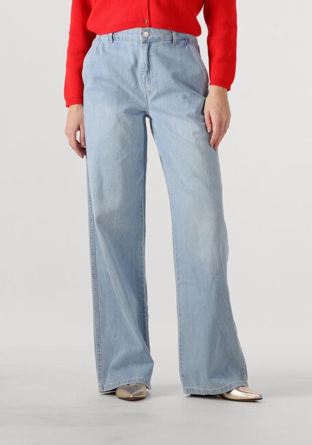 Hellblau MSCH COPENHAGEN Wide jeans MSCHINGRID LIS HW WIDE JEANS - large