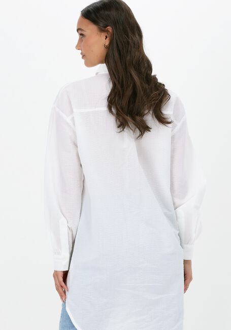 Weiße MY ESSENTIAL WARDROBE Blusen LUNA ANNE LONG SHIRT - large
