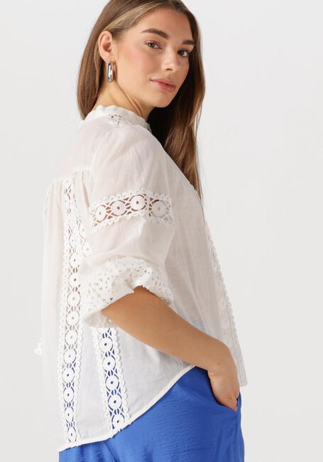 Weiße LOLLYS LAUNDRY Blusen JUNELL SHIRT LS - large