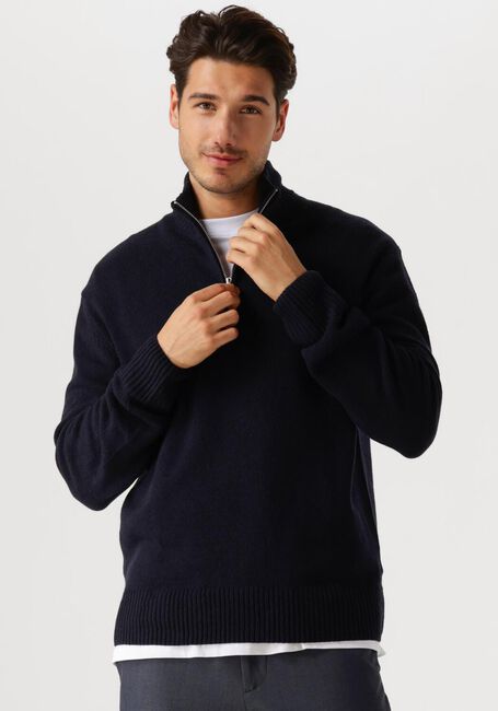 Dunkelblau LACOSTE Pullover 1HA1 MEN SWEATER ZIP - large
