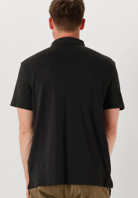 Schwarze CALVIN KLEIN Polo-Shirt SS SUPIMA CHEST EMB - large