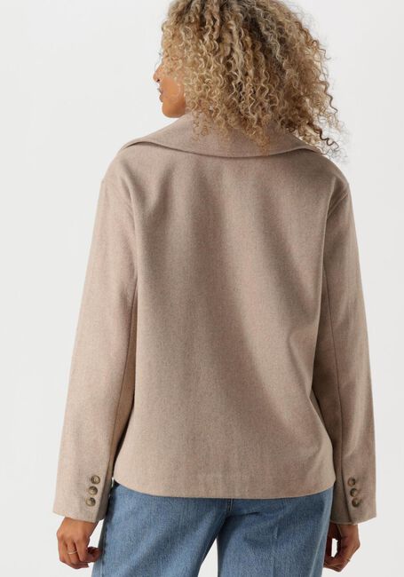 Sand SELECTED FEMME Mäntel SLFALMA SHORT WOOL JACKET - large