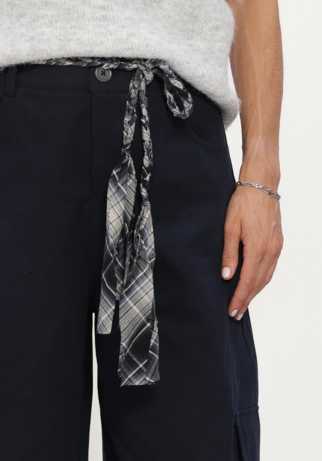 Dunkelblau CIRCLE OF TRUST Cargohosen ZAZU PANTS - large