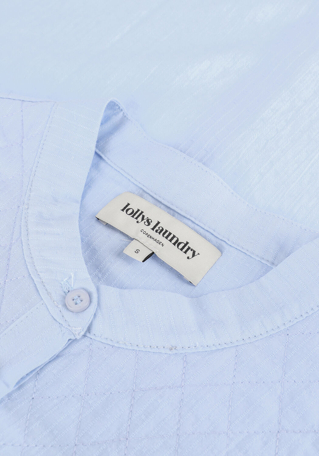 Blaue LOLLYS LAUNDRY Blusen PEARL SHIRT - large