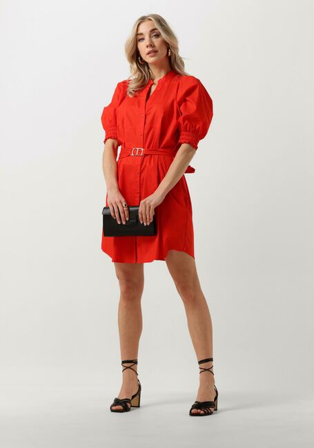 Rote TWINSET MILANO Minikleid WOVEN DRESS - large