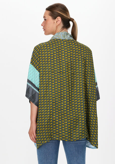 Blaue SISSEL EDELBO Kimono LOTUS SHORT MIX KIMONO - large