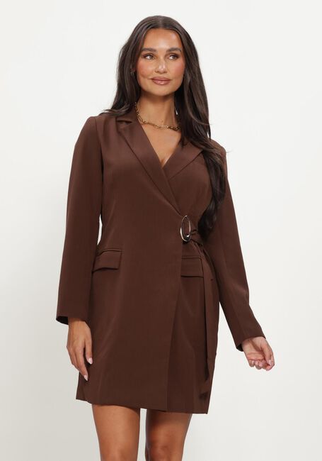 Braune YDENCE Minikleid DRESS CARMEL - large