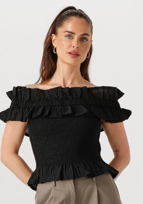 Schwarze COPENHAGEN MUSE Top CM MOLLY BLOUSE - large