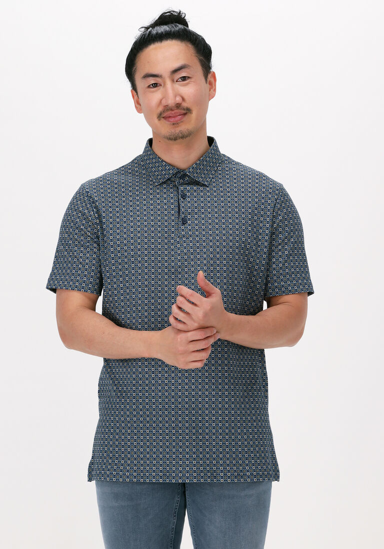 blaue desoto polo-shirt polo kent