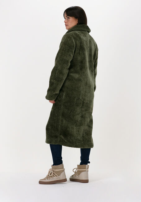 Grüne ANOTHER LABEL Fake-Fur-Jack MOUSSY COAT - large