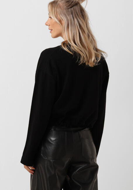 Schwarze VANILIA Pullover MERINO WOOL SWEATER - large