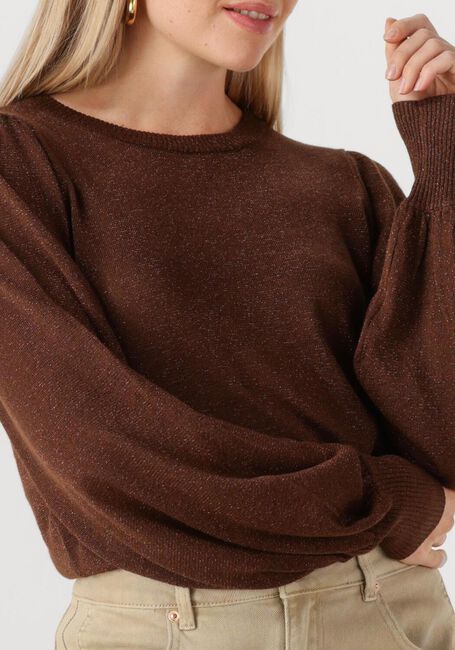 Braune MINUS Top LIVA METALLIC LONG SLEEVE - large