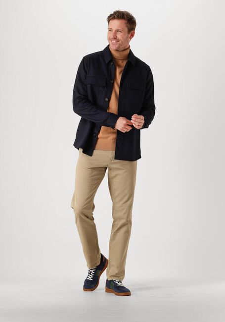 Camelfarbene TOMMY HILFIGER Rollkragenpullover PIMA ORG CTN CASHMERE ROLL NECK - large