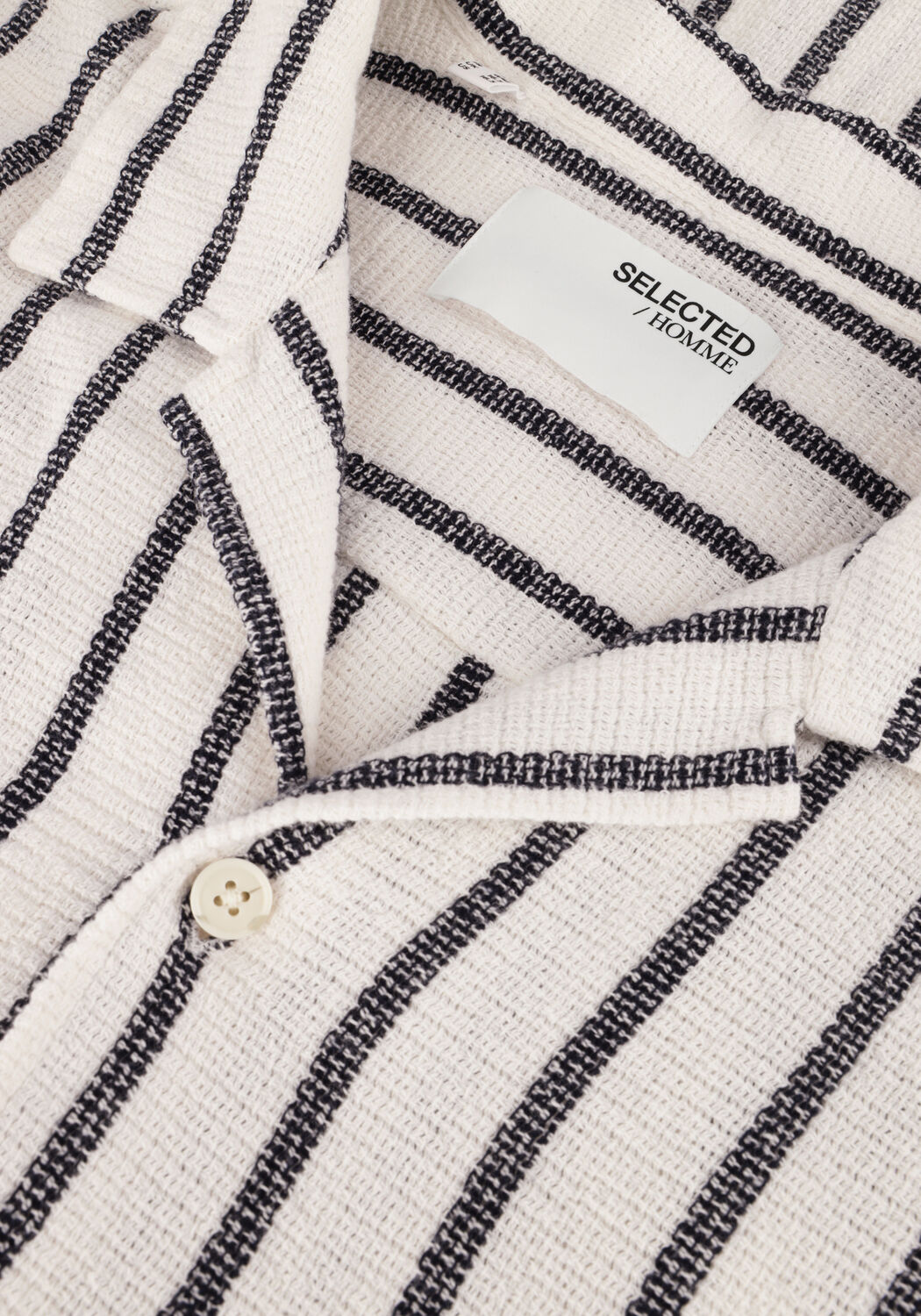 Wei&szlig;e SELECTED MEN Casual-Oberhemd SLHRELAX-SAL SHIRT RESORT - large